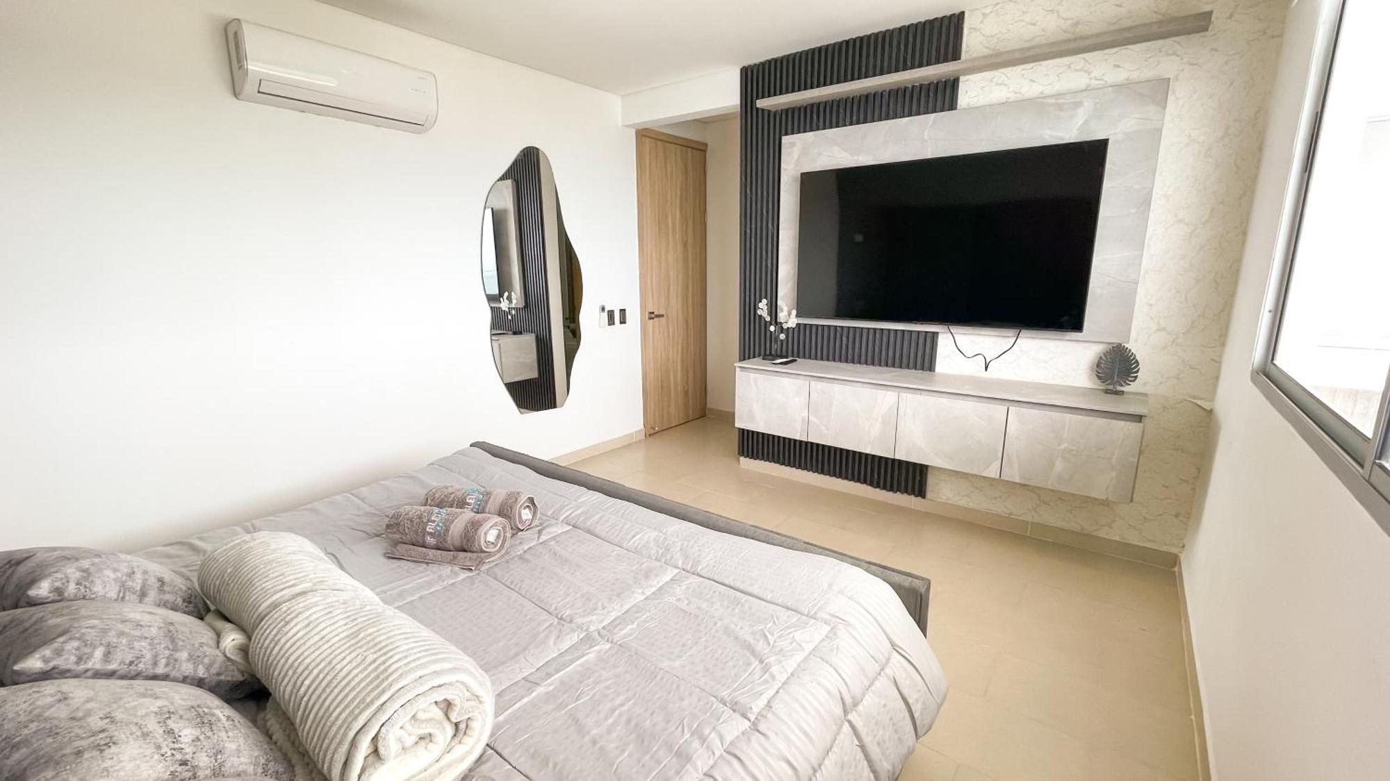 Magico Penthouse Duplex Frente Al Mar 3 Habs Fb112 Coveñas