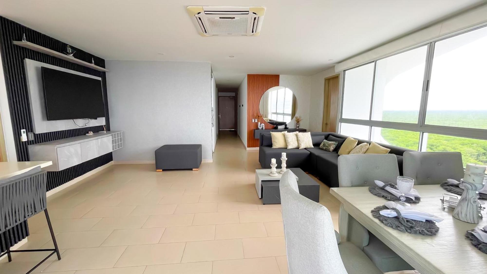Magico Penthouse Duplex Frente Al Mar 3 Habs Fb112