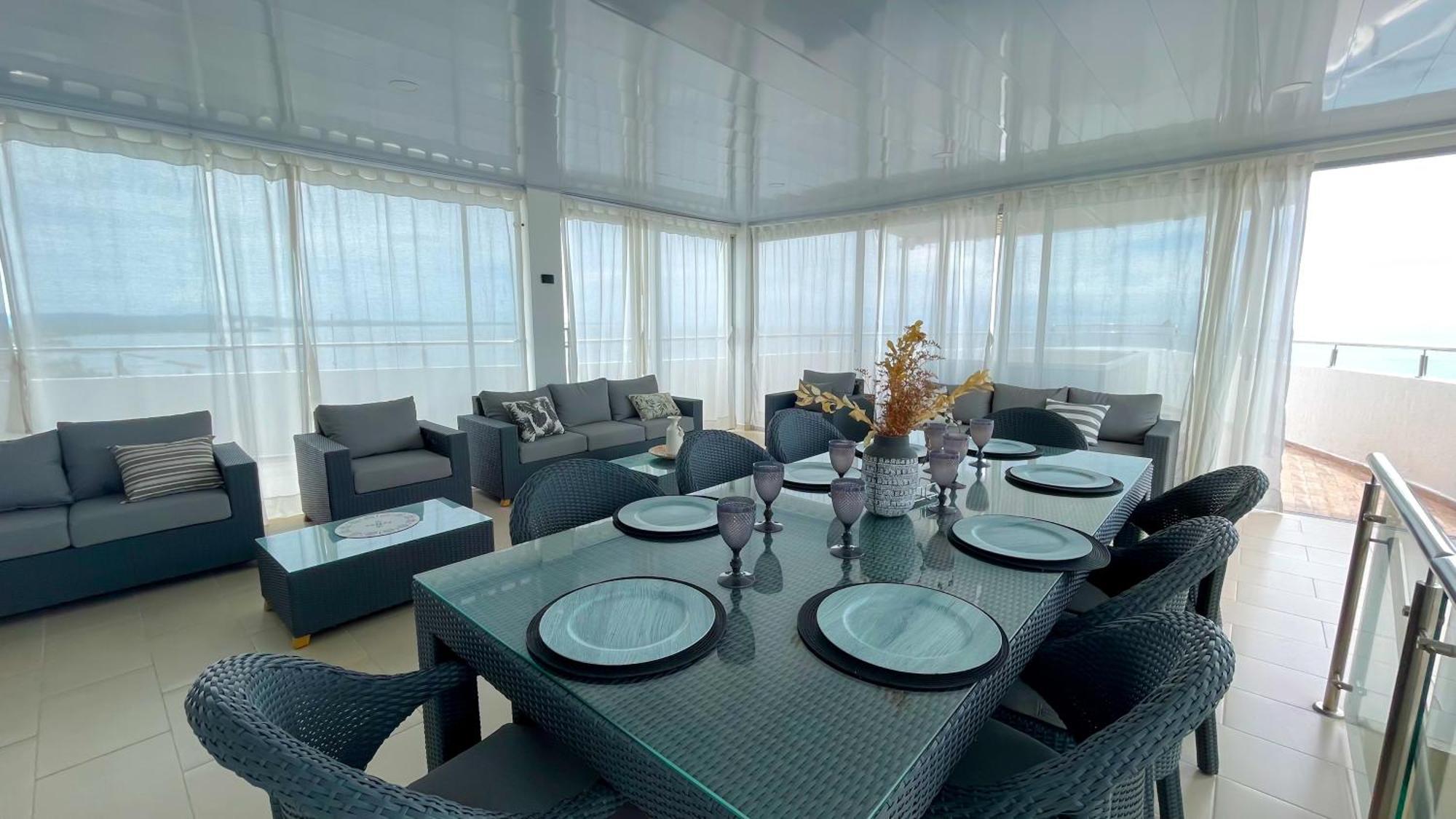 Magico Penthouse Duplex Frente Al Mar 3 Habs Fb112