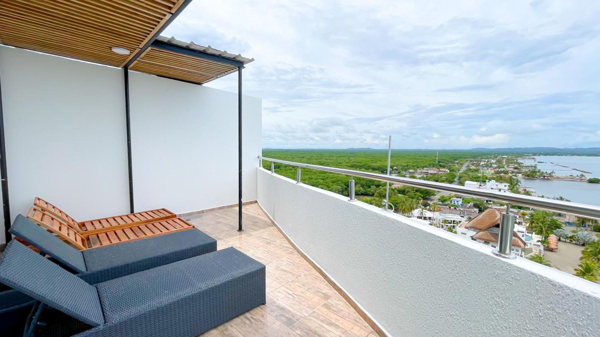 Magico Penthouse Duplex Frente Al Mar 3 Habs Fb112 Apartamento