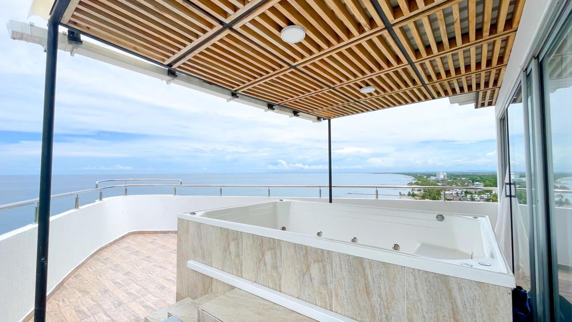 Magico Penthouse Duplex Frente Al Mar 3 Habs Fb112 *